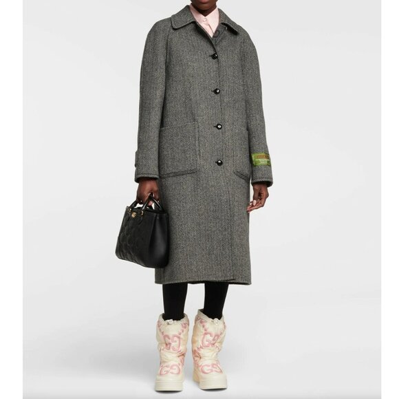 Gucci Logo GG Matelasse Snow Boots - Picture 5 of 17